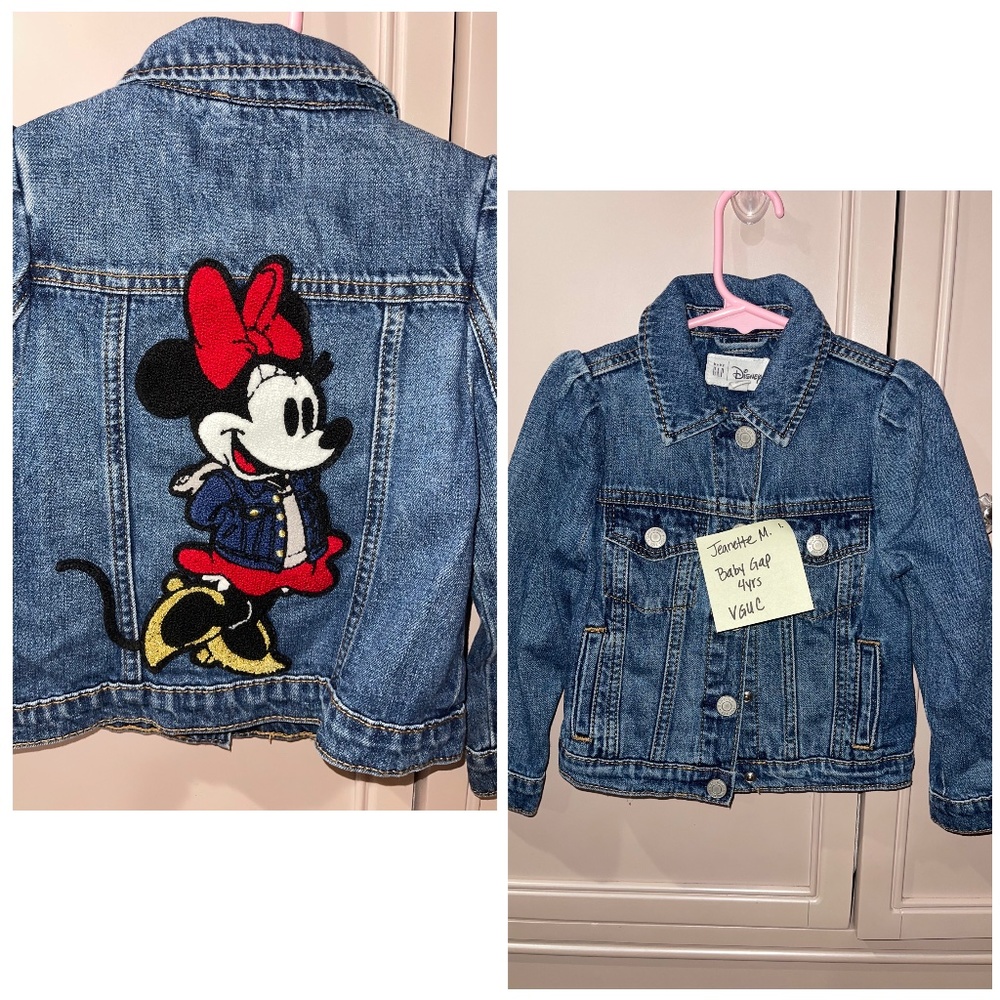 Baby Gap Disney denim jacket